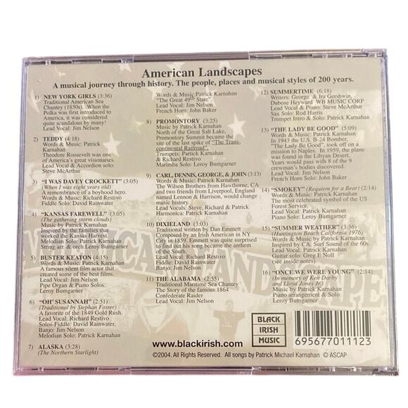 The Black Irish Band CD lot of 2 The Long Way to Tipperary & American Landscapes - Picture 4 of 9